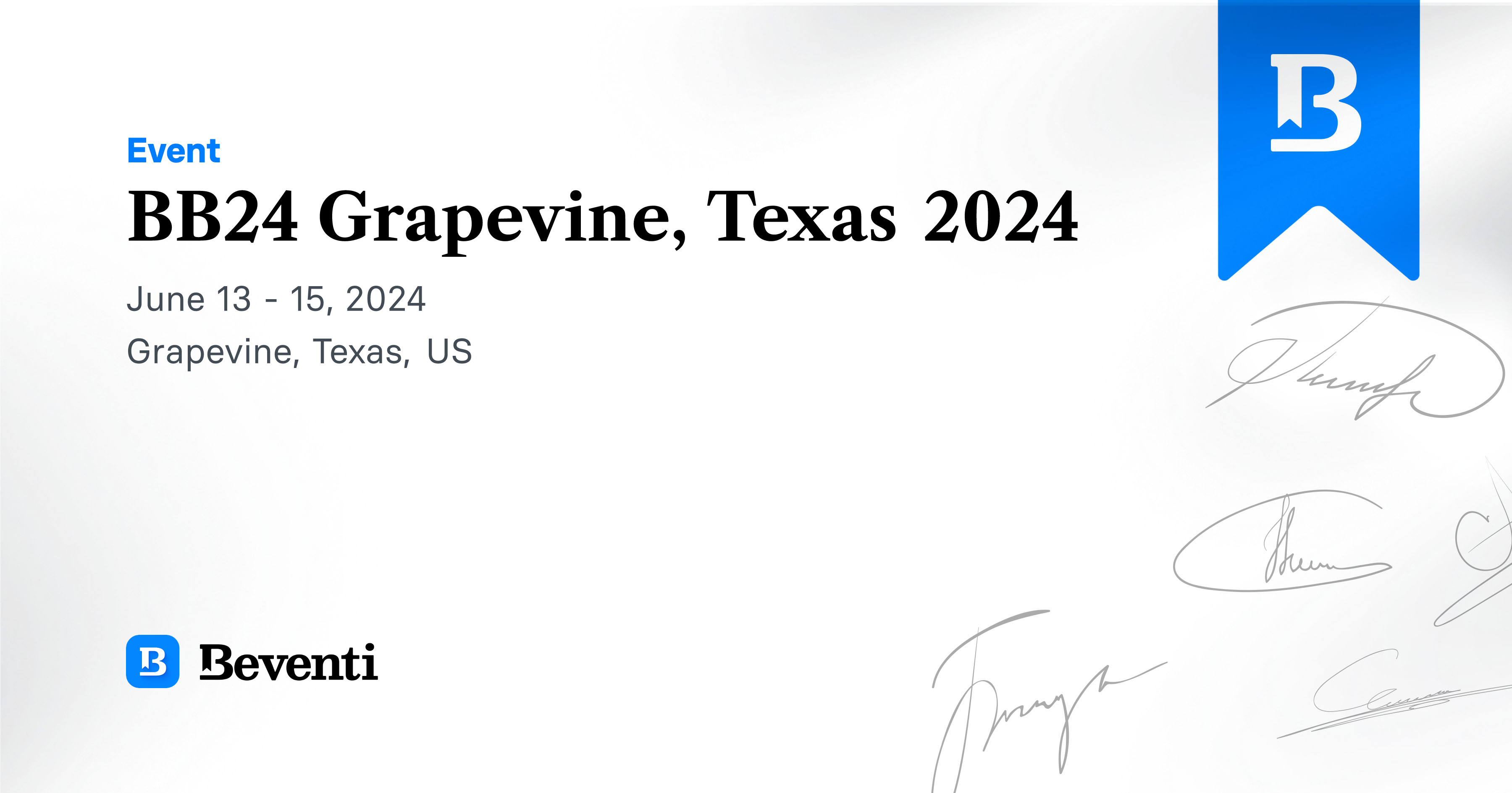 BB24 Grapevine, Texas 2024 Beventi