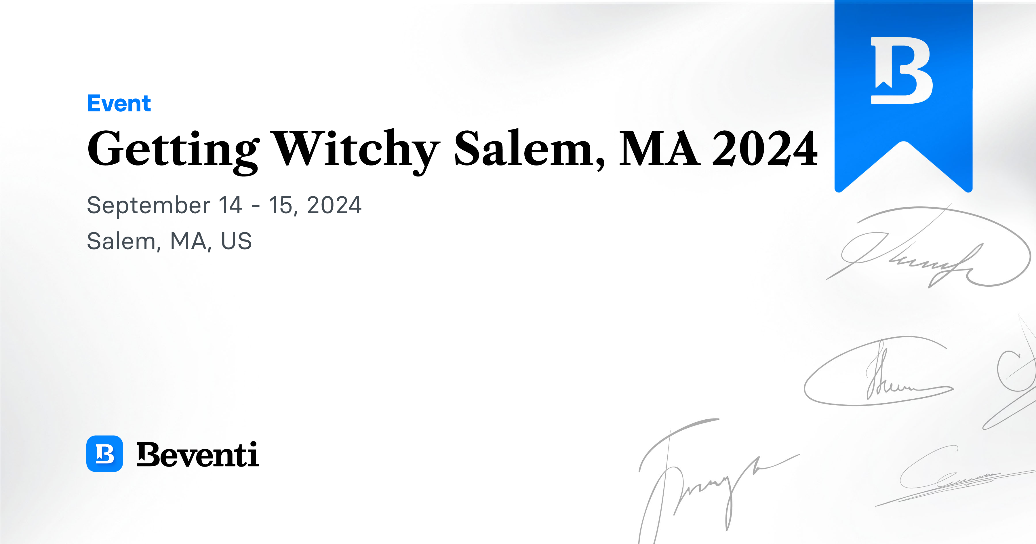 Getting Witchy Salem, MA 2024 Beventi
